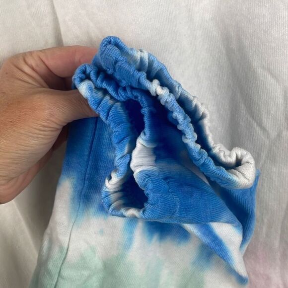 Splendid White Tie Dyed Leg Jogger Sweatpants M - Picture 4 of 15